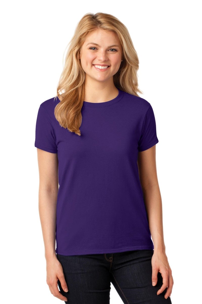 GildanÂ® Ladies Heavy Cottonâ„¢ 100% Cotton T-Shirt. 5000L - uslegacypromotions