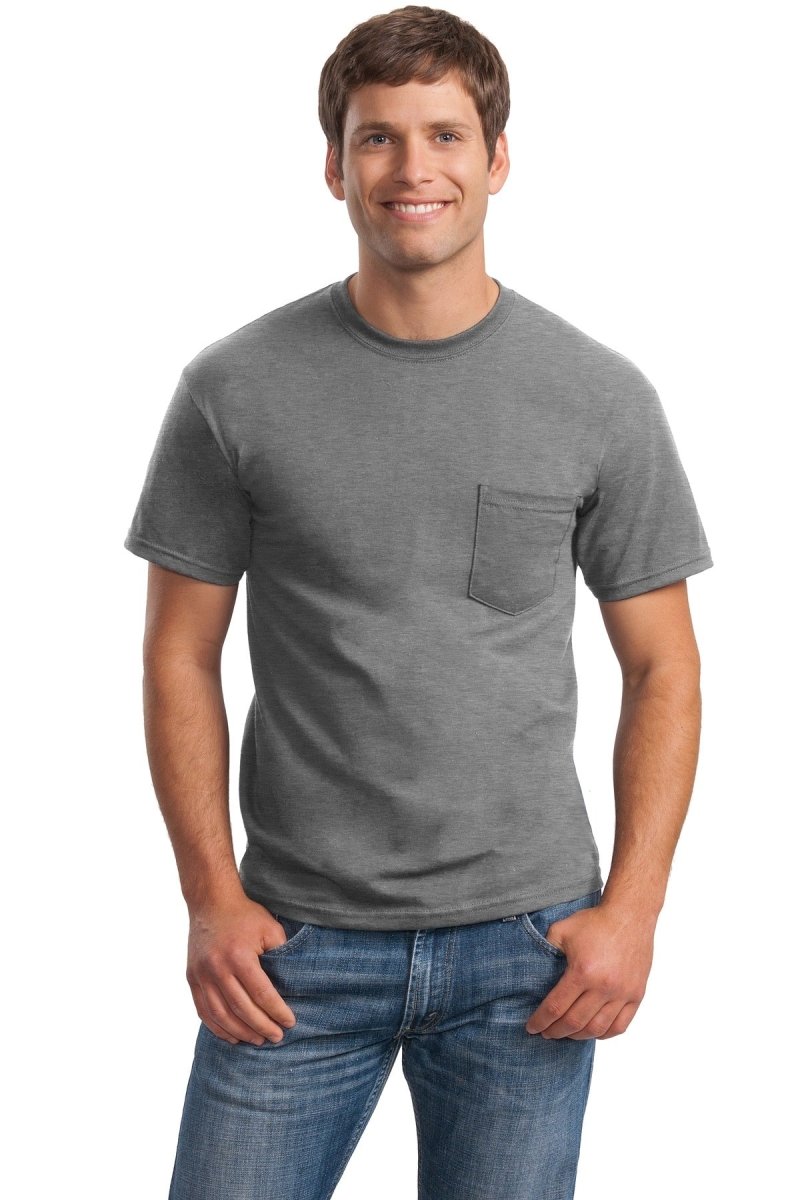 GildanÂ® - Ultra CottonÂ® 100% US Cotton T-Shirt with Pocket. 2300 - uslegacypromotions