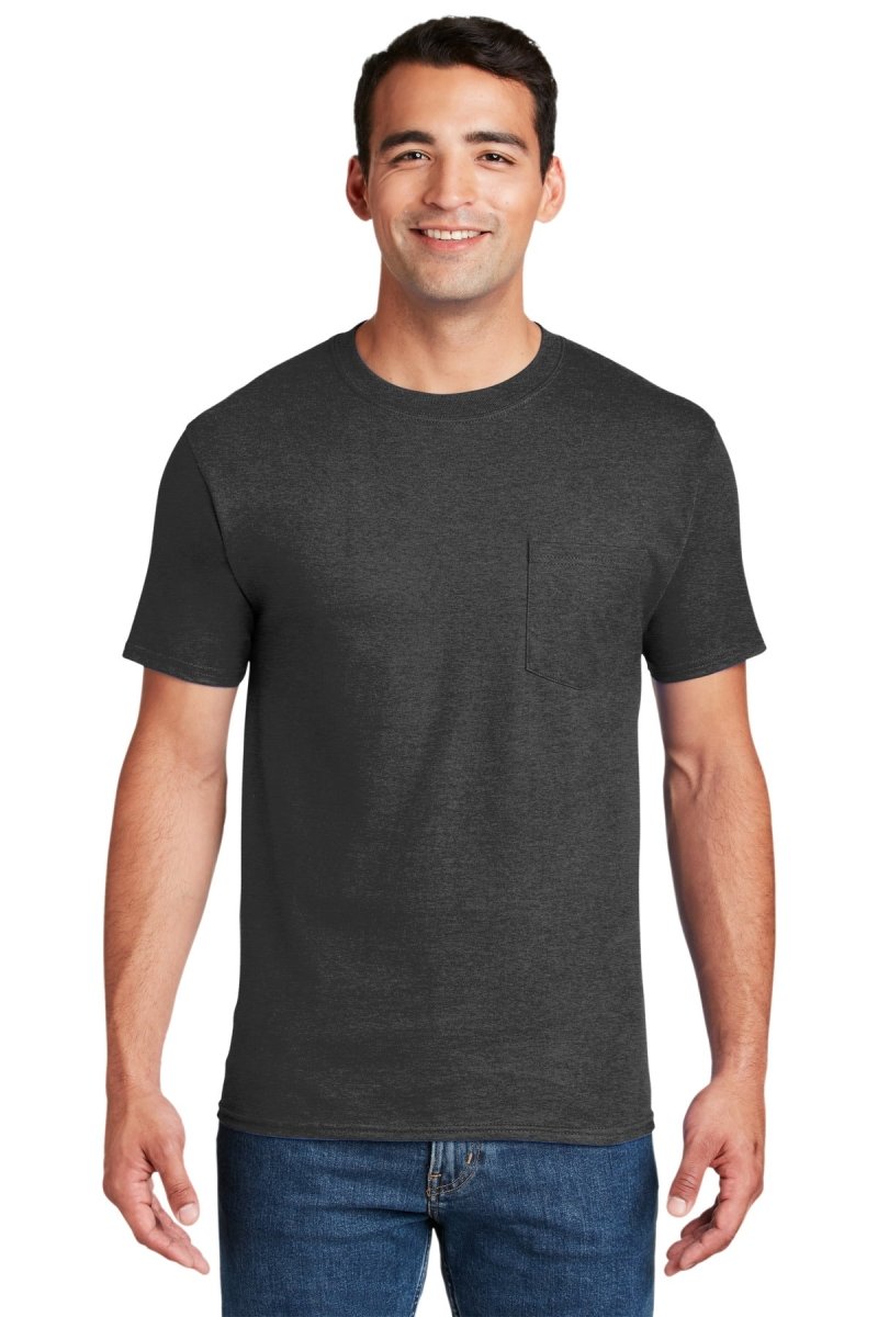 HanesÂ® Beefy-TÂ® - 100% Cotton T-Shirt with Pocket. 5190 - uslegacypromotions