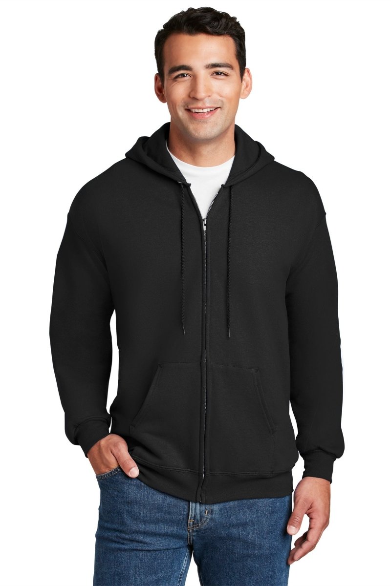 HanesÂ® Ultimate CottonÂ® - Full-Zip Hooded Sweatshirt. F283 - uslegacypromotions