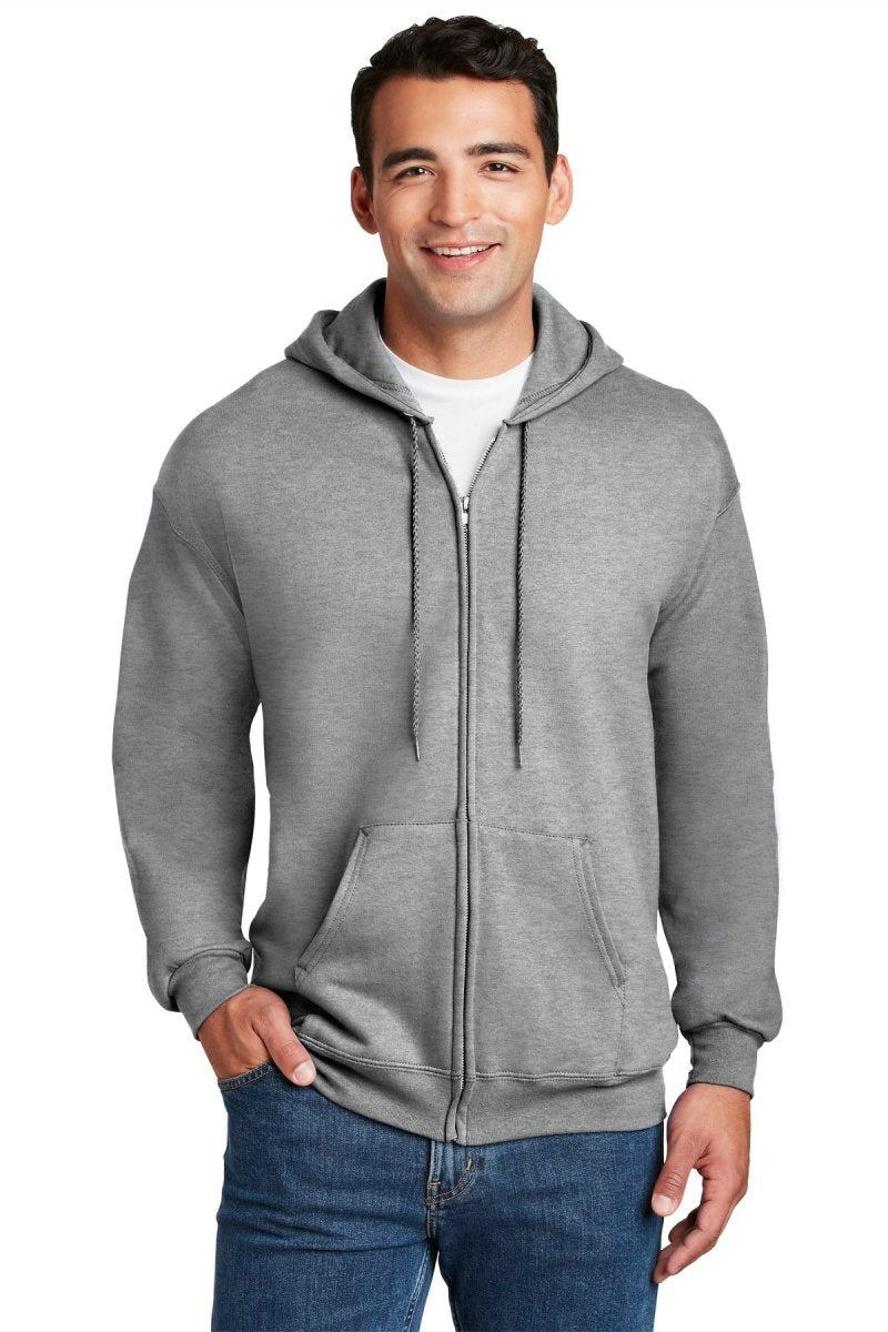 HanesÂ® Ultimate CottonÂ® - Full-Zip Hooded Sweatshirt. F283 - uslegacypromotions