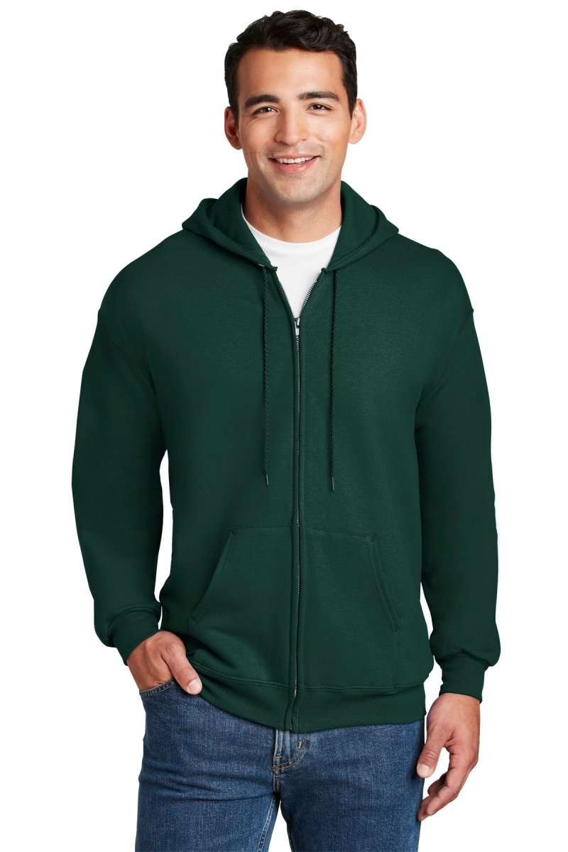 HanesÂ® Ultimate CottonÂ® - Full-Zip Hooded Sweatshirt. F283 - uslegacypromotions