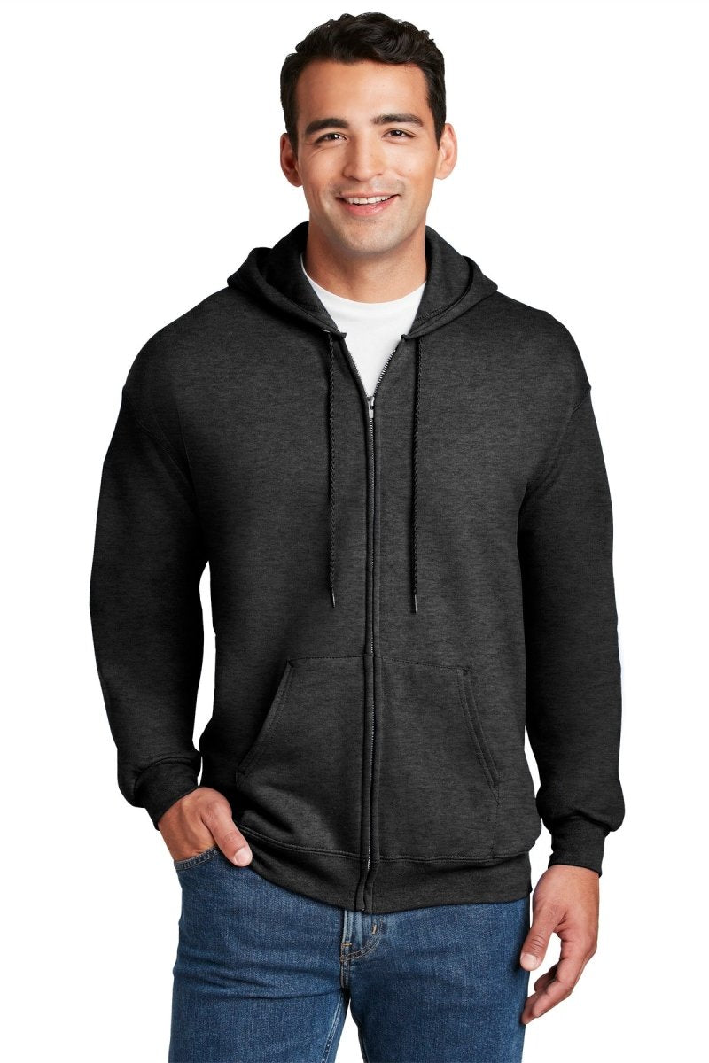 HanesÂ® Ultimate CottonÂ® - Full-Zip Hooded Sweatshirt. F283 - uslegacypromotions