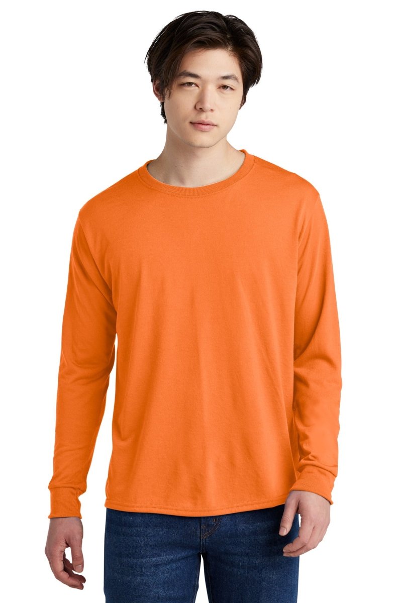 JerzeesÂ® Dri-PowerÂ® 100% Polyester Long Sleeve T-Shirt 21LS - uslegacypromotions