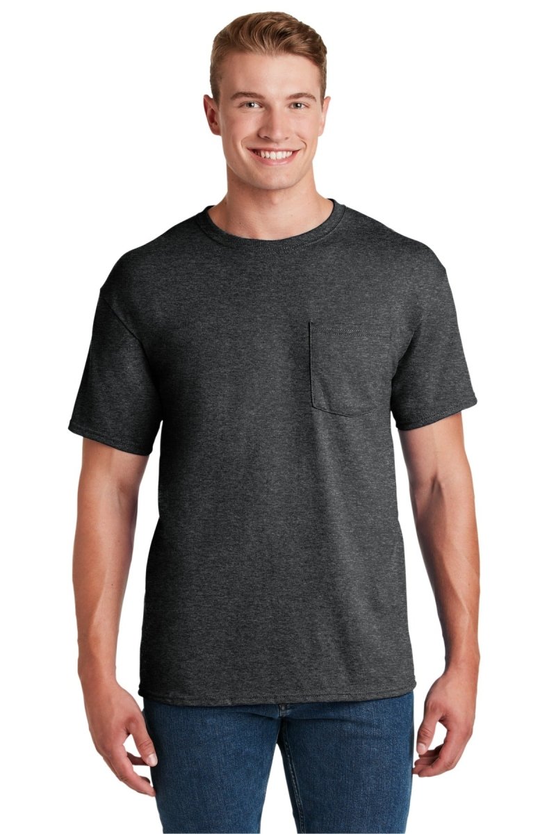 JerzeesÂ® - Dri-PowerÂ® 50/50 Cotton/Poly Pocket T-Shirt. 29MP - uslegacypromotions