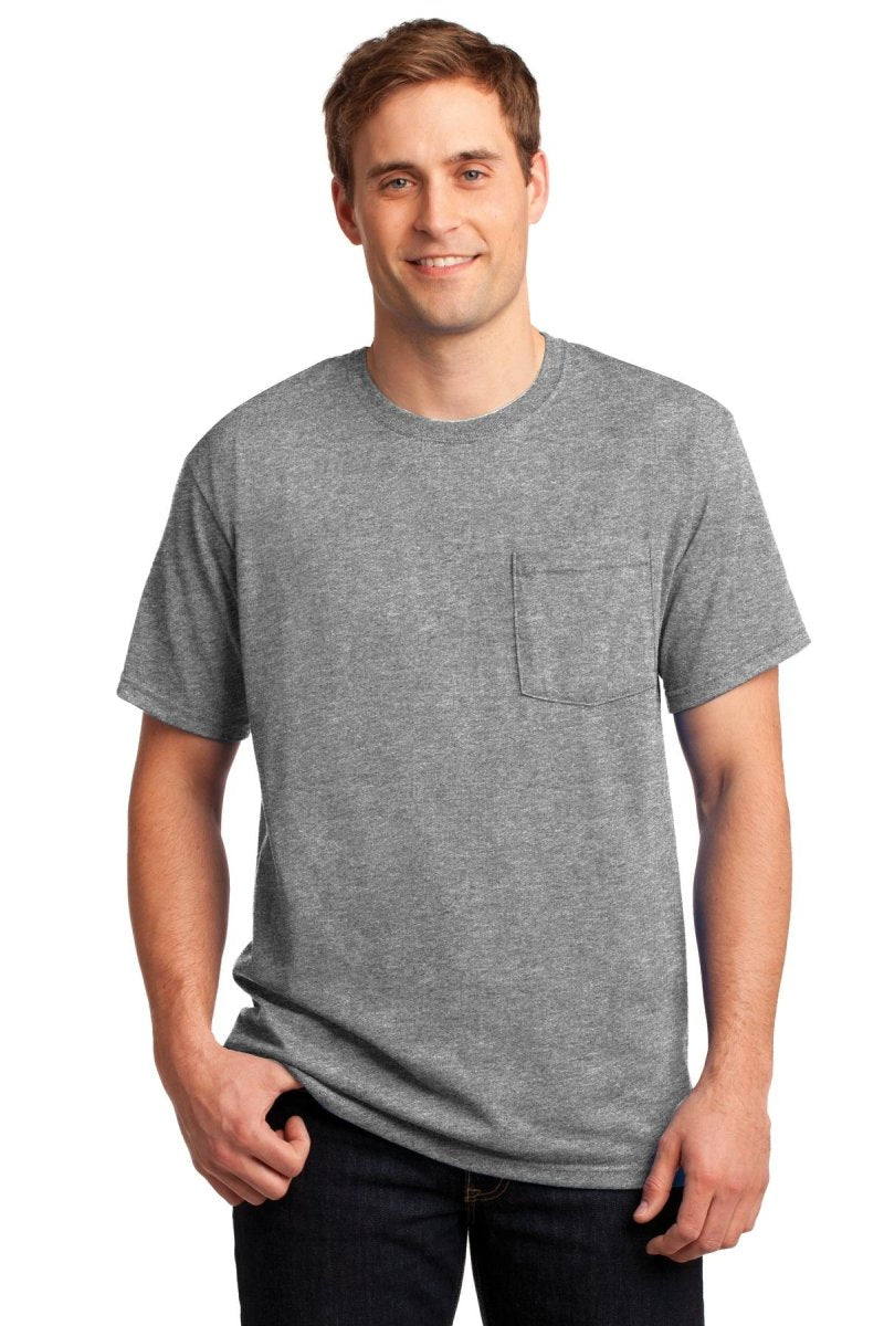 JerzeesÂ® - Dri-PowerÂ® 50/50 Cotton/Poly Pocket T-Shirt. 29MP - uslegacypromotions