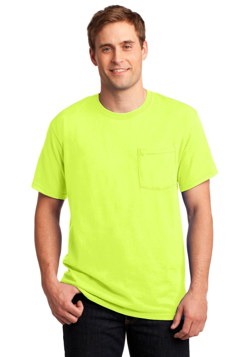 JerzeesÂ® - Dri-PowerÂ® 50/50 Cotton/Poly Pocket T-Shirt. 29MP - uslegacypromotions