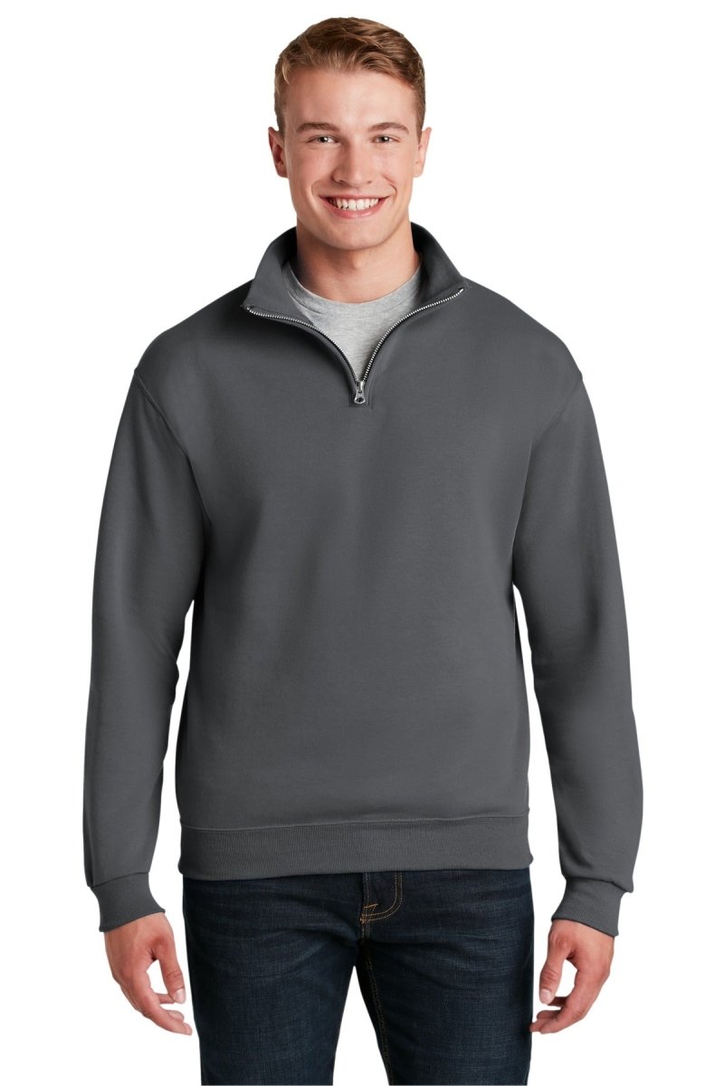 JerzeesÂ® - NuBlendÂ® 1/4-Zip Cadet Collar Sweatshirt. 995M - uslegacypromotions