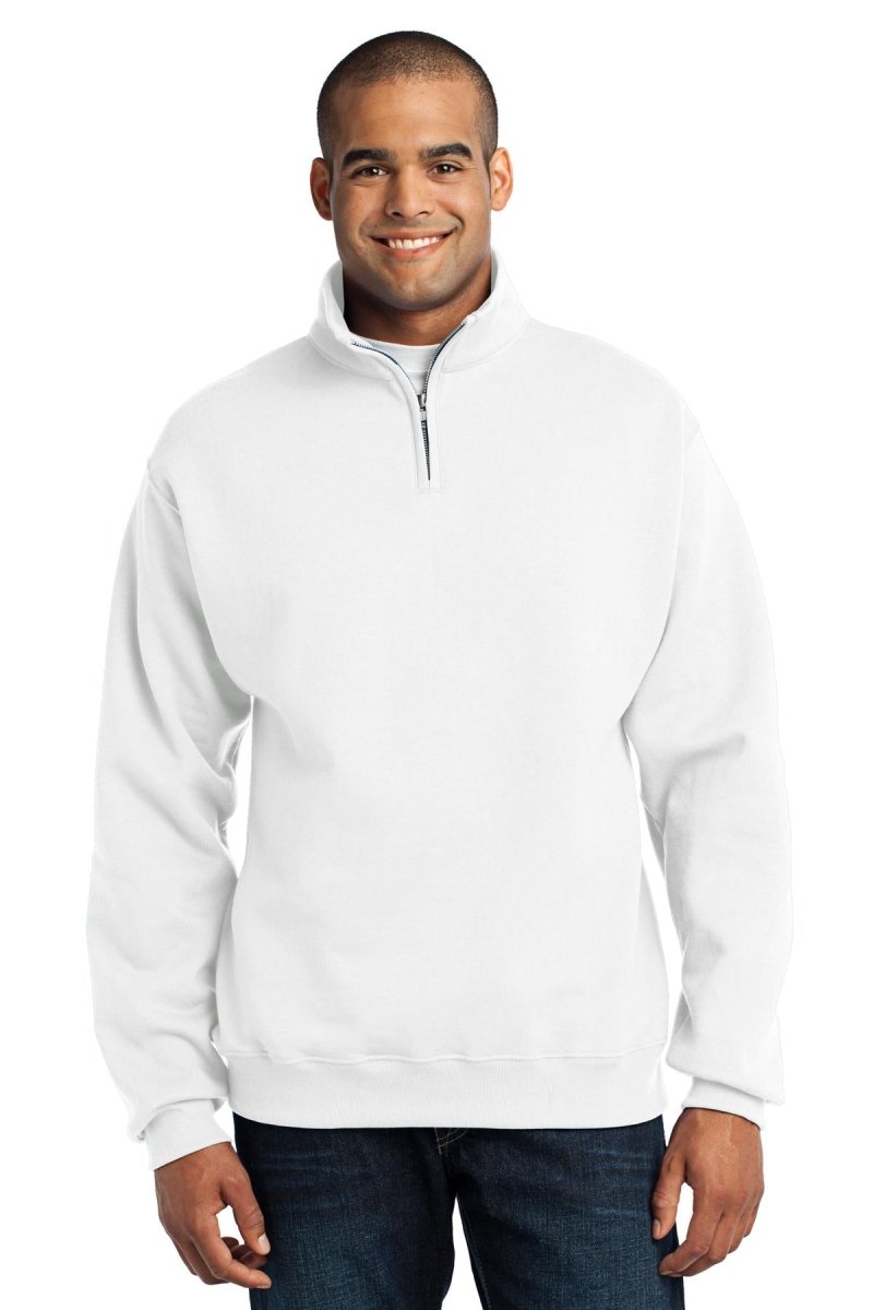 JerzeesÂ® - NuBlendÂ® 1/4-Zip Cadet Collar Sweatshirt. 995M - uslegacypromotions