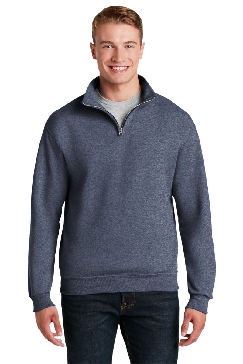 JerzeesÂ® - NuBlendÂ® 1/4-Zip Cadet Collar Sweatshirt. 995M - uslegacypromotions