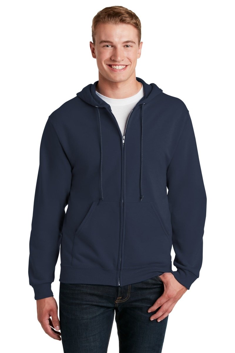 JerzeesÂ® - NuBlendÂ® Full-Zip Hooded Sweatshirt. 993M - uslegacypromotions