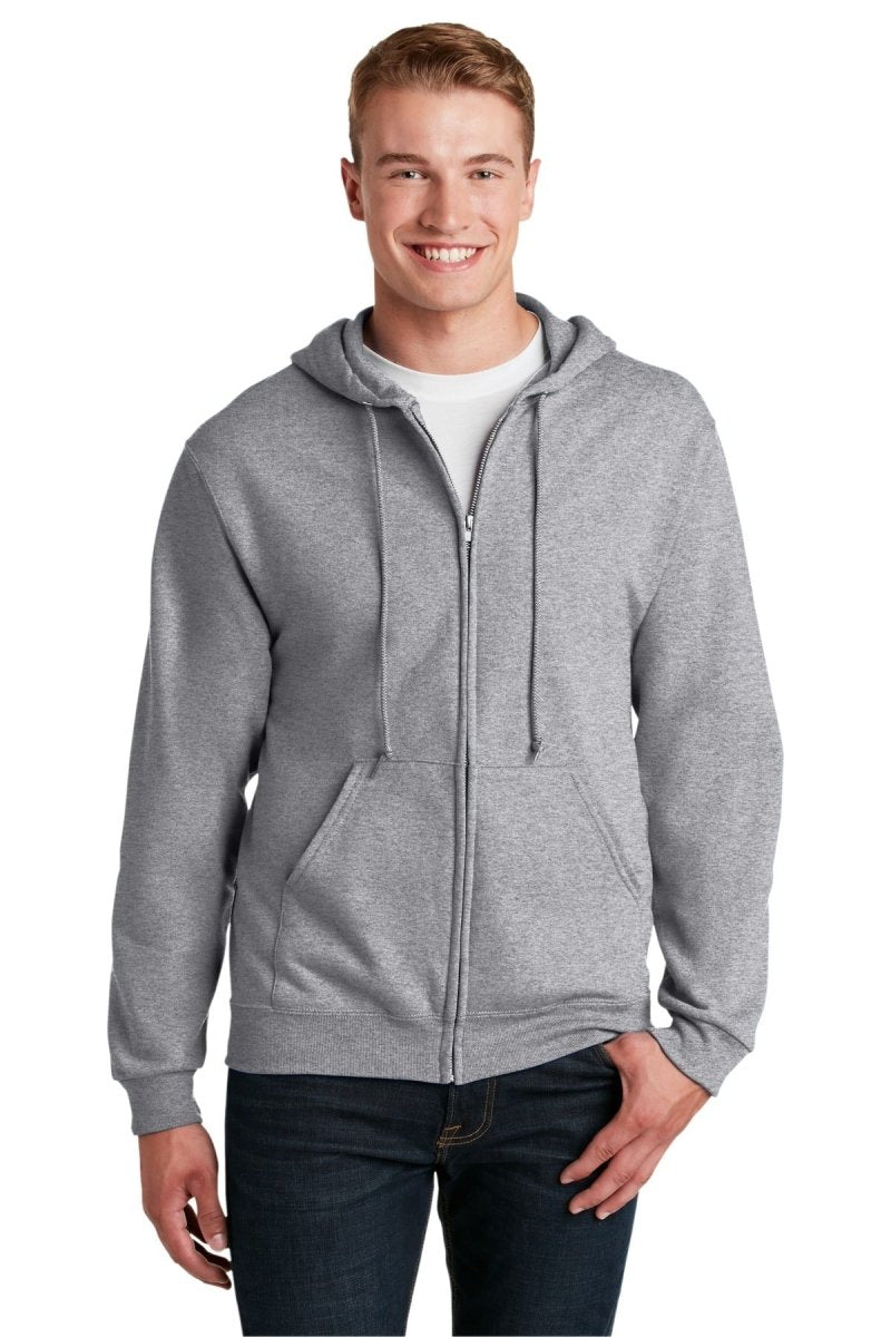 JerzeesÂ® - NuBlendÂ® Full-Zip Hooded Sweatshirt. 993M - uslegacypromotions