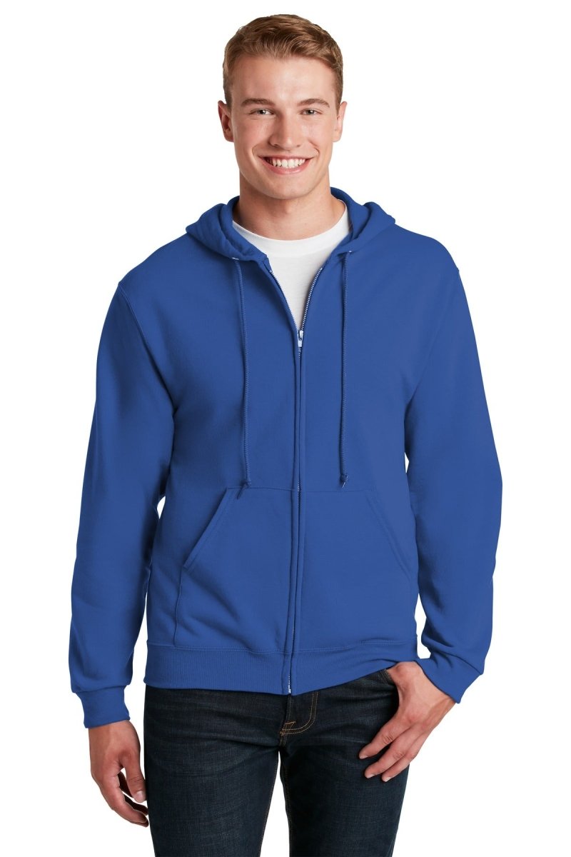 JerzeesÂ® - NuBlendÂ® Full-Zip Hooded Sweatshirt. 993M - uslegacypromotions