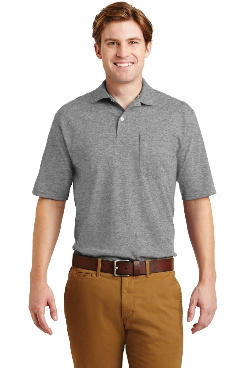 JerzeesÂ® -SpotShieldâ„¢ 5.4-Ounce Jersey Knit Sport Shirt with Pocket. 436MP - uslegacypromotions