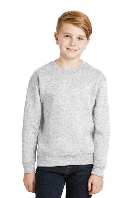 JerzeesÂ® - Youth NuBlendÂ® Crewneck Sweatshirt. 562B - uslegacypromotions