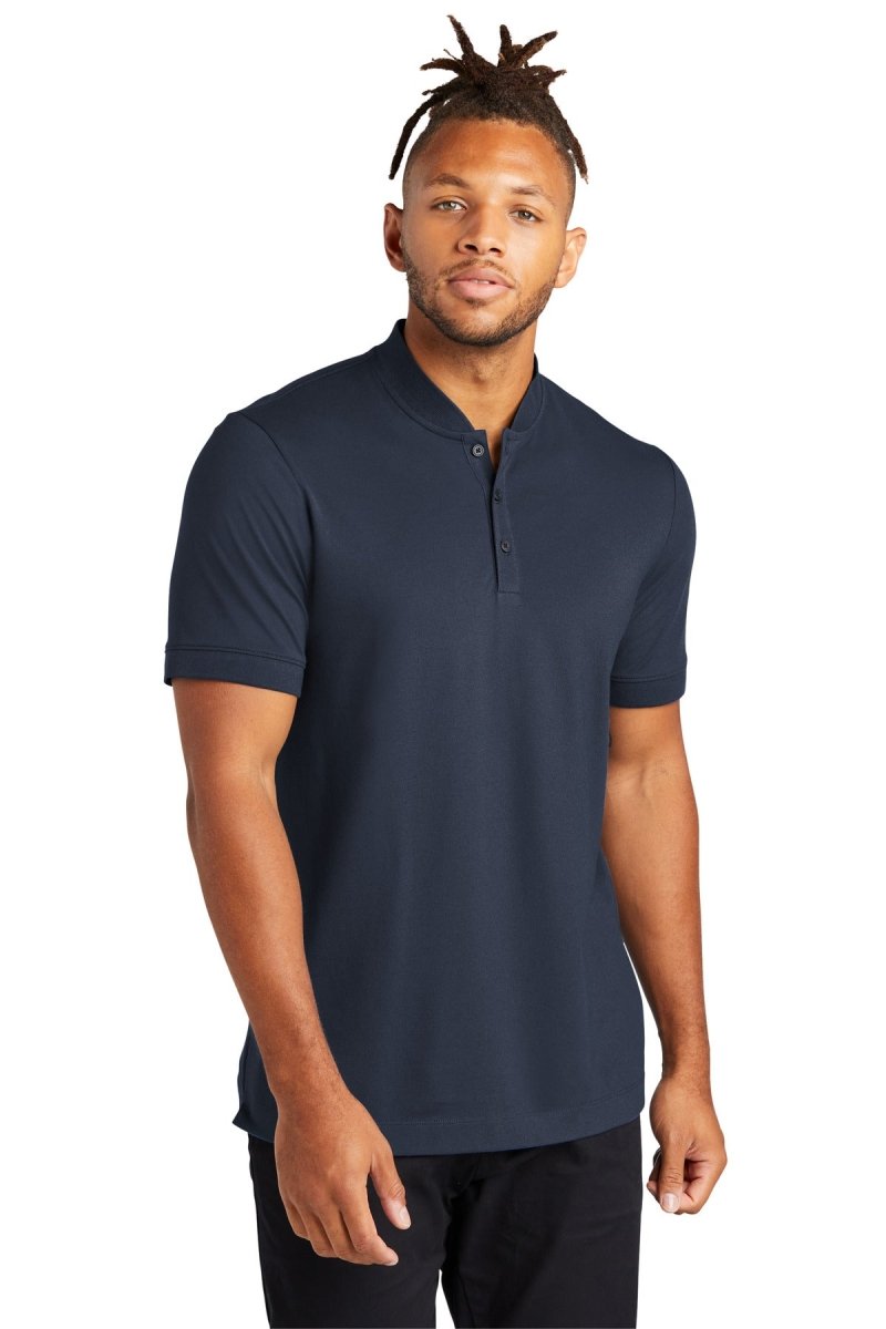 Mercer+Mettleâ„¢ Stretch Pique Henley MM1008 - uslegacypromotions