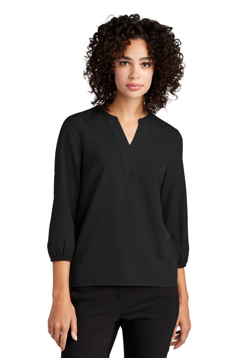 Mercer+Mettleâ„¢ Women's Stretch Crepe 3/4-Sleeve Blouse MM2011 - uslegacypromotions