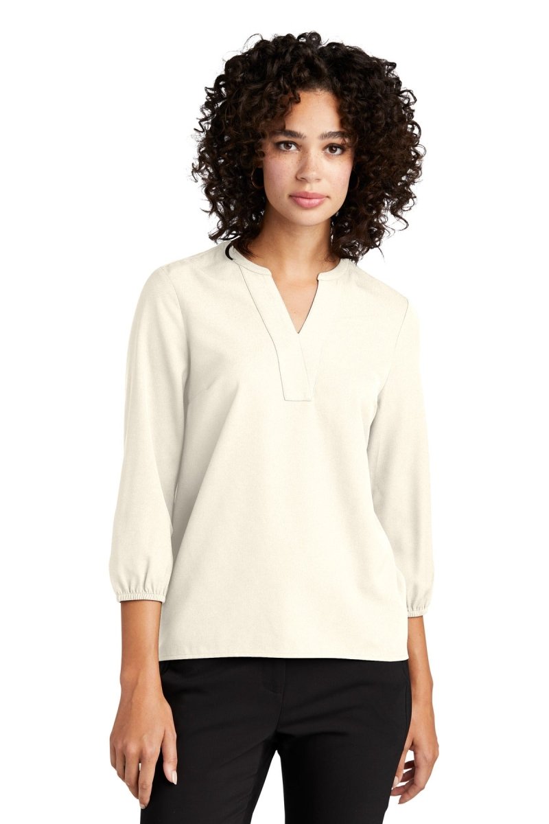 Mercer+Mettleâ„¢ Women's Stretch Crepe 3/4-Sleeve Blouse MM2011 - uslegacypromotions