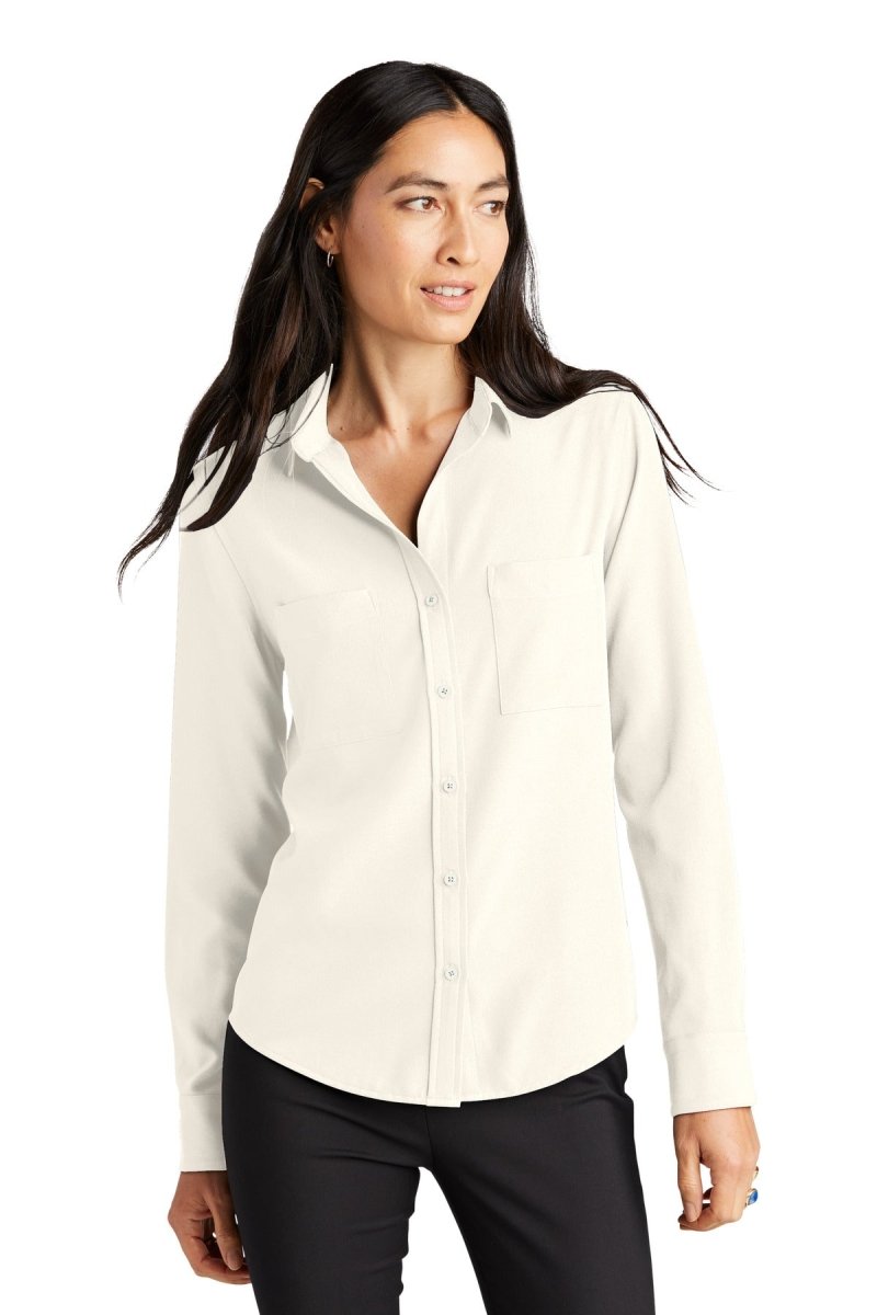 Mercer+Mettleâ„¢ Women's Stretch Crepe Long Sleeve Camp MM2013 - uslegacypromotions