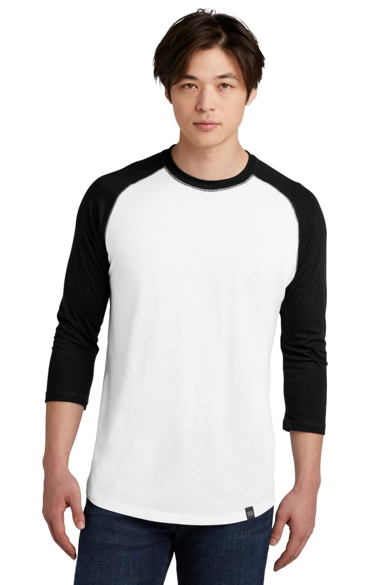 New Era Â® Heritage Blend 3/4-Sleeve Baseball Raglan Tee. NEA104 - uslegacypromotions