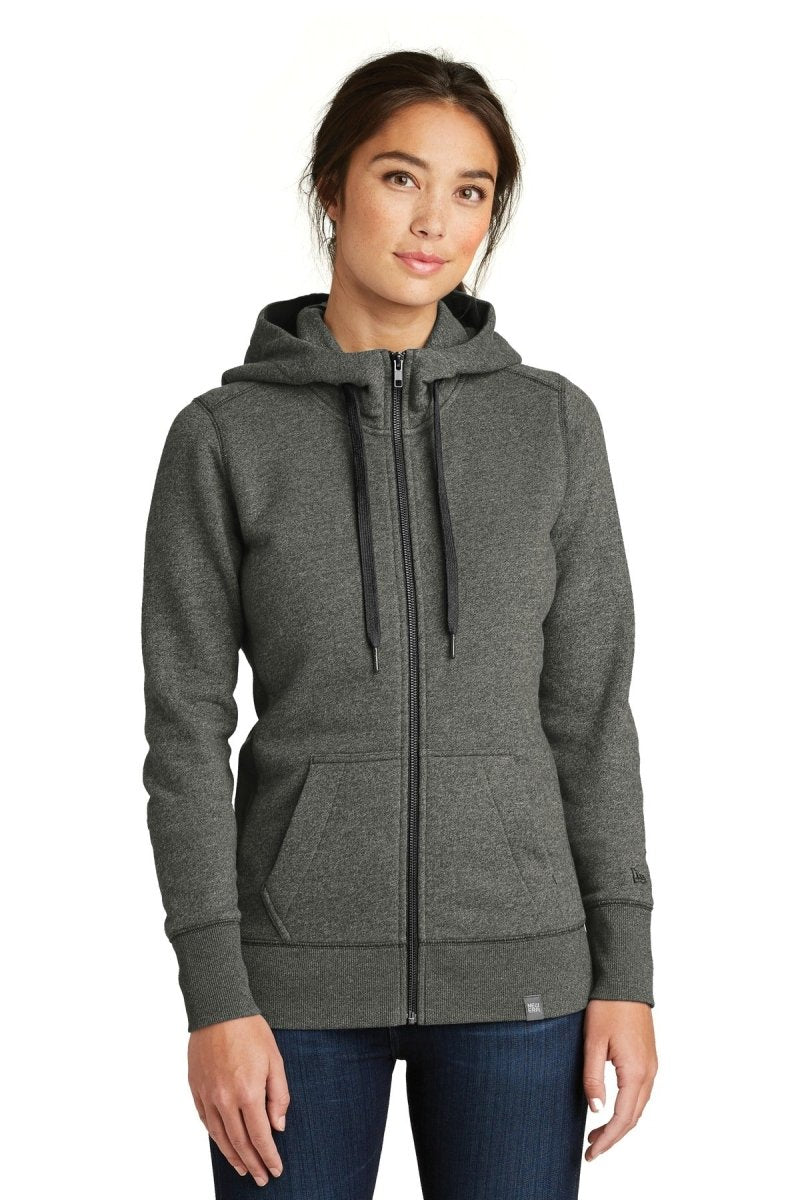 New Era Â® Ladies French Terry Full-Zip Hoodie. LNEA502 - uslegacypromotions