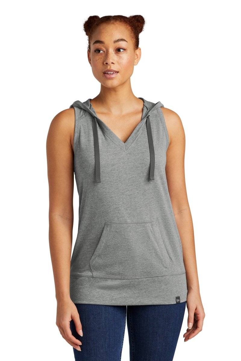 New Era Â® Ladies Heritage Blend Hoodie Tank. LNEA106 - uslegacypromotions