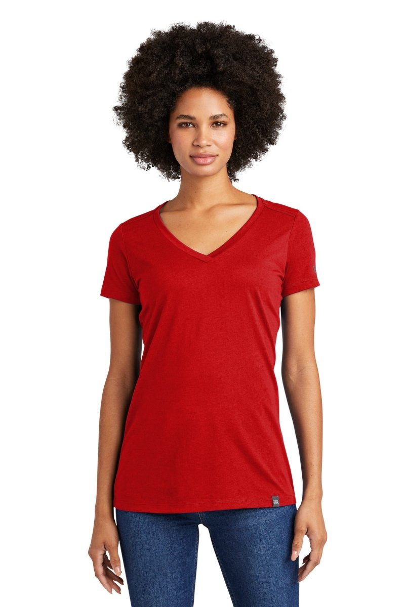 New Era Â® Ladies Heritage Blend V-Neck Tee. LNEA101 - uslegacypromotions