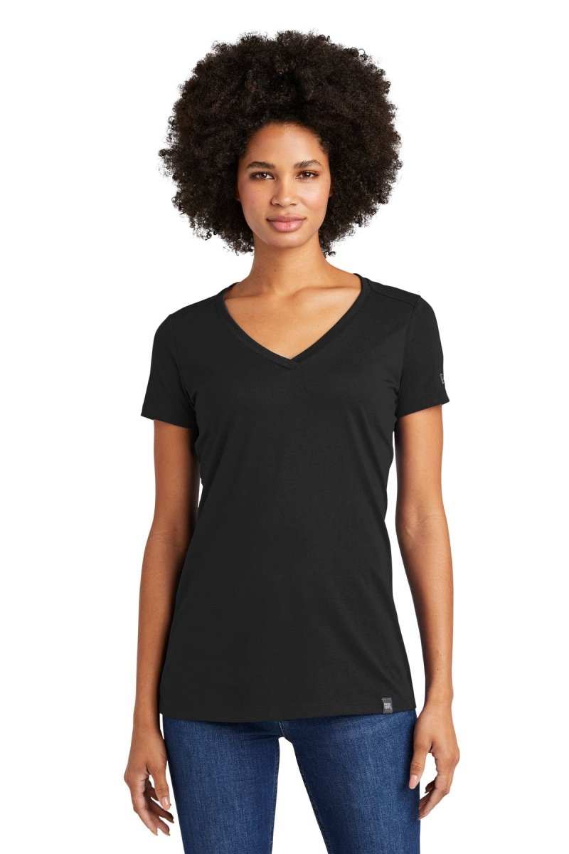 New Era Â® Ladies Heritage Blend V-Neck Tee. LNEA101 - uslegacypromotions