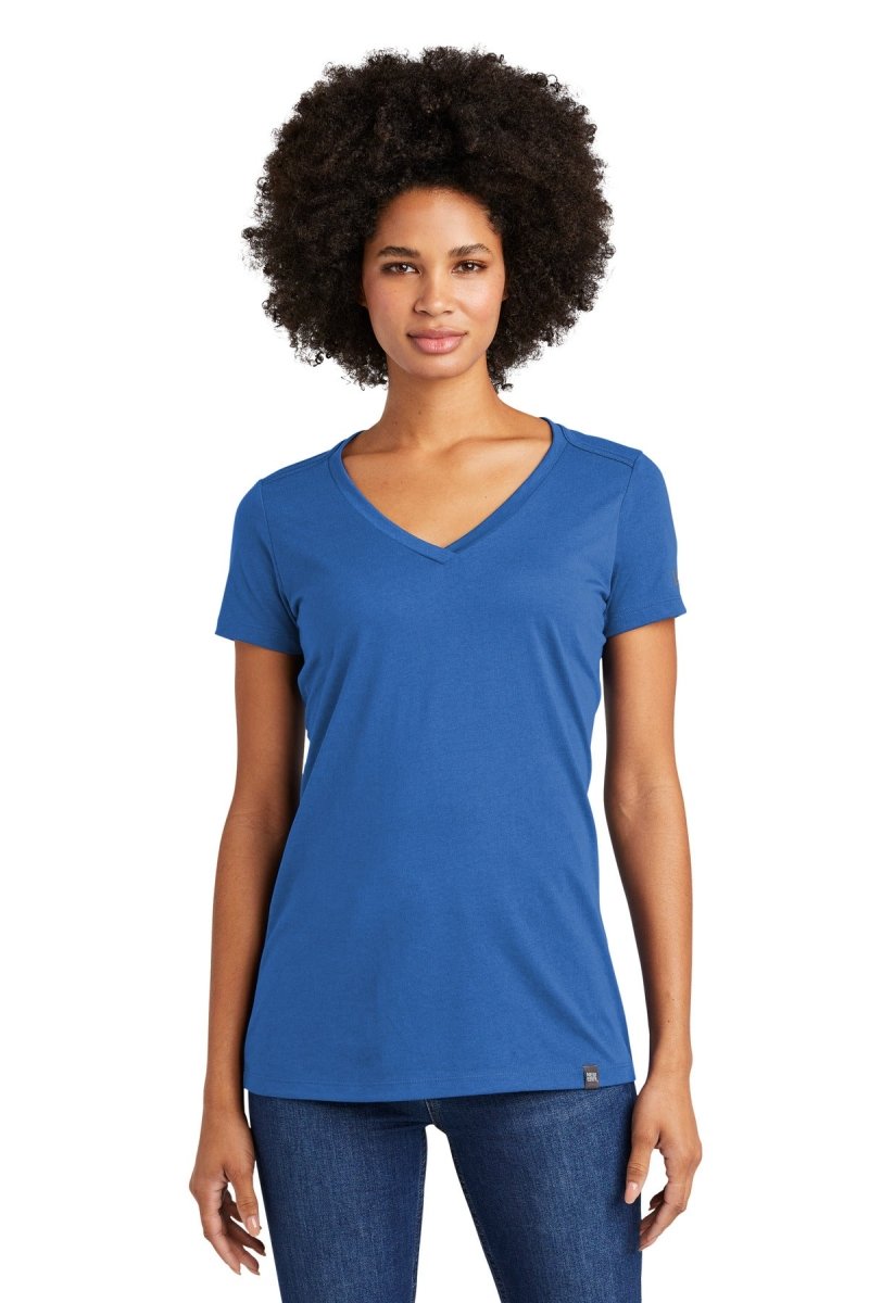 New Era Â® Ladies Heritage Blend V-Neck Tee. LNEA101 - uslegacypromotions