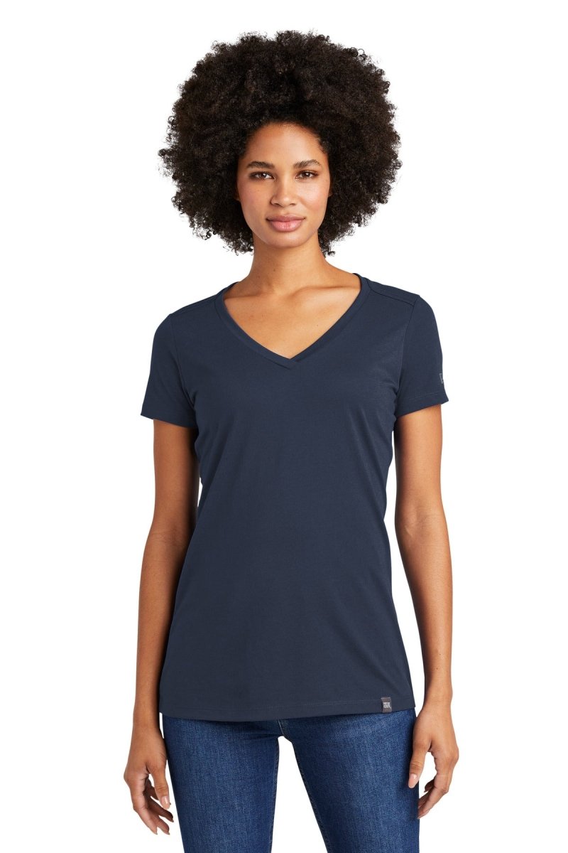 New Era Â® Ladies Heritage Blend V-Neck Tee. LNEA101 - uslegacypromotions