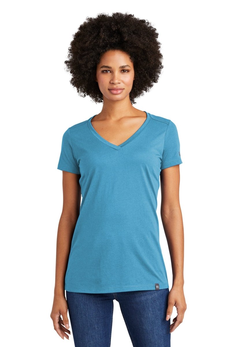 New Era Â® Ladies Heritage Blend V-Neck Tee. LNEA101 - uslegacypromotions