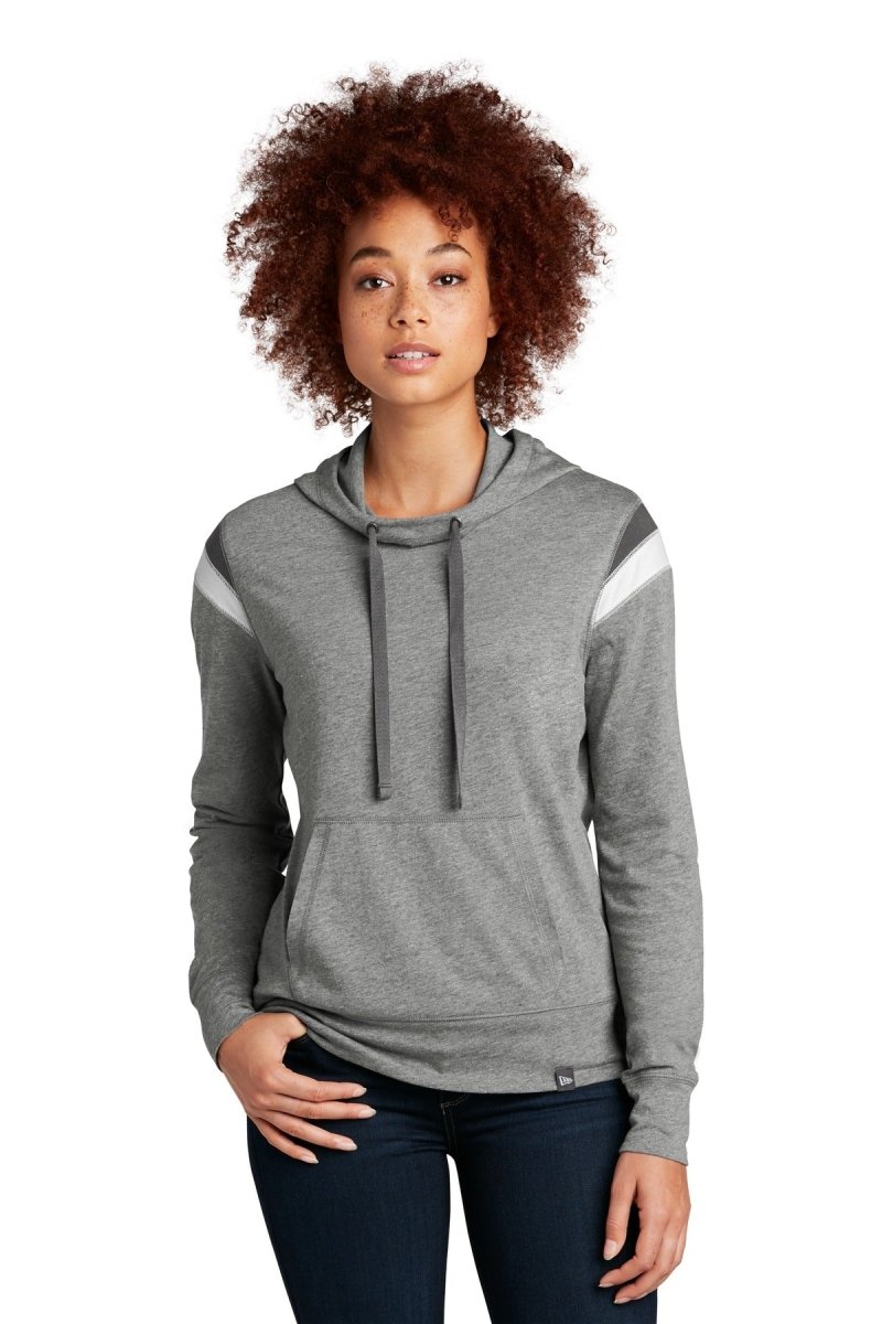 New Era Â® Ladies Heritage Blend Varsity Hoodie LNEA108 - uslegacypromotions