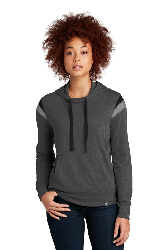 New Era Â® Ladies Heritage Blend Varsity Hoodie LNEA108 - uslegacypromotions