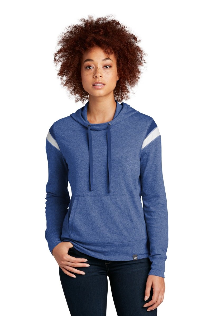 New Era Â® Ladies Heritage Blend Varsity Hoodie LNEA108 - uslegacypromotions