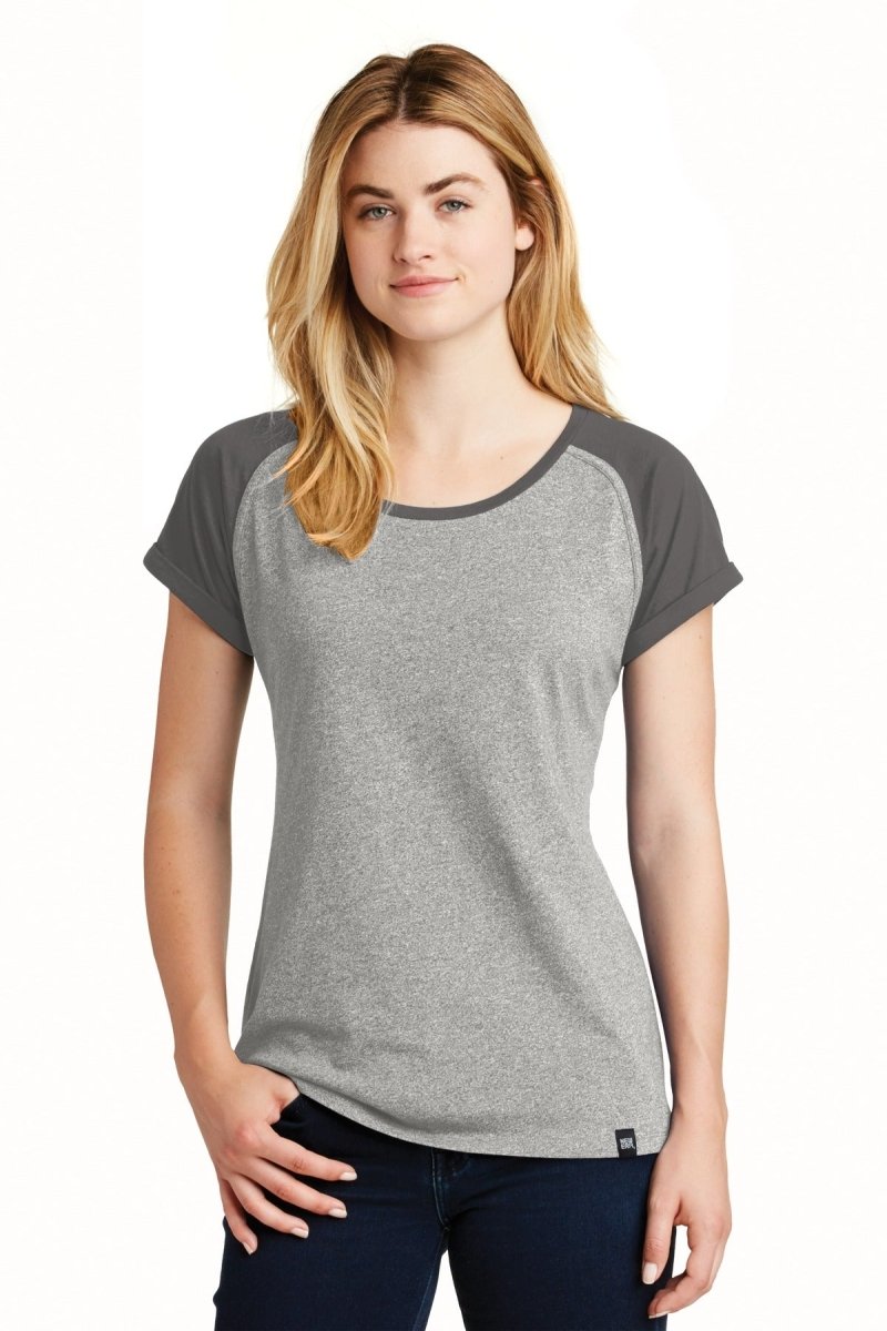 New Era Â® Ladies Heritage Blend Varsity Tee. LNEA107 - uslegacypromotions