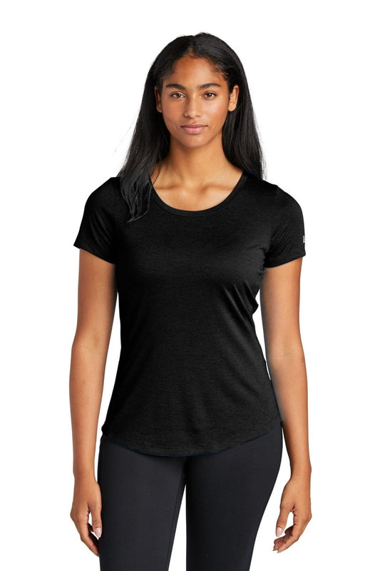 New Era Â® Ladies Series Performance Scoop Tee. LNEA200 - uslegacypromotions