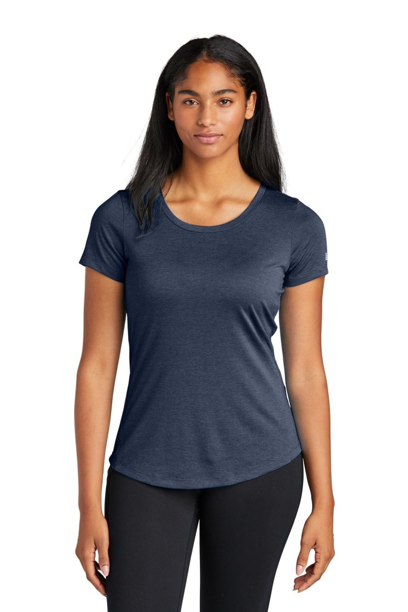 New Era Â® Ladies Series Performance Scoop Tee. LNEA200 - uslegacypromotions