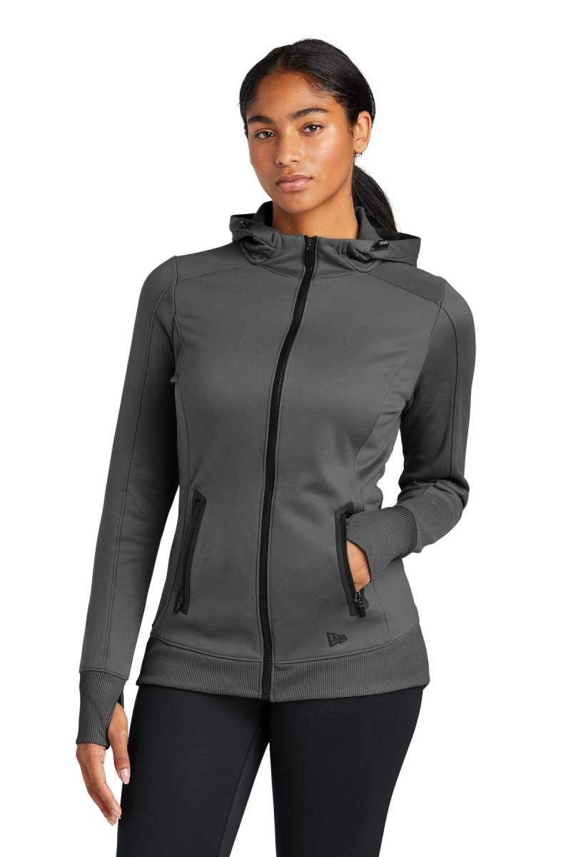 New Era Â® Ladies Venue Fleece Full-Zip Hoodie. LNEA522 - uslegacypromotions