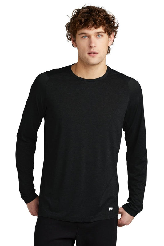 New Era Â® Series Performance Long Sleeve Crew Tee. NEA201 - uslegacypromotions