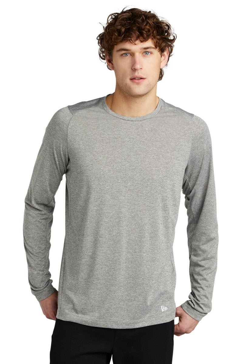 New Era Â® Series Performance Long Sleeve Crew Tee. NEA201 - uslegacypromotions