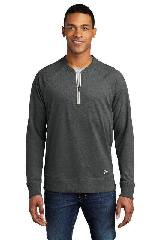 New Era Â® Sueded Cotton Blend 1/4-Zip Pullover NEA123 - uslegacypromotions