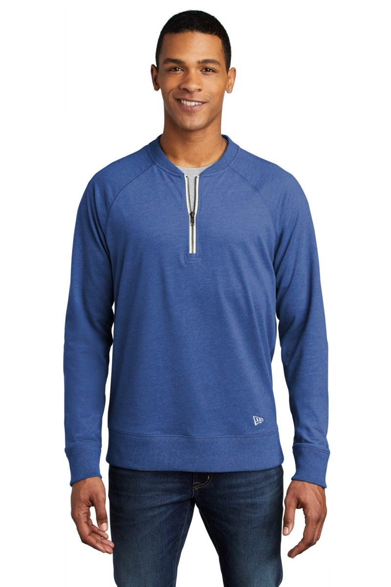 New Era Â® Sueded Cotton Blend 1/4-Zip Pullover NEA123 - uslegacypromotions
