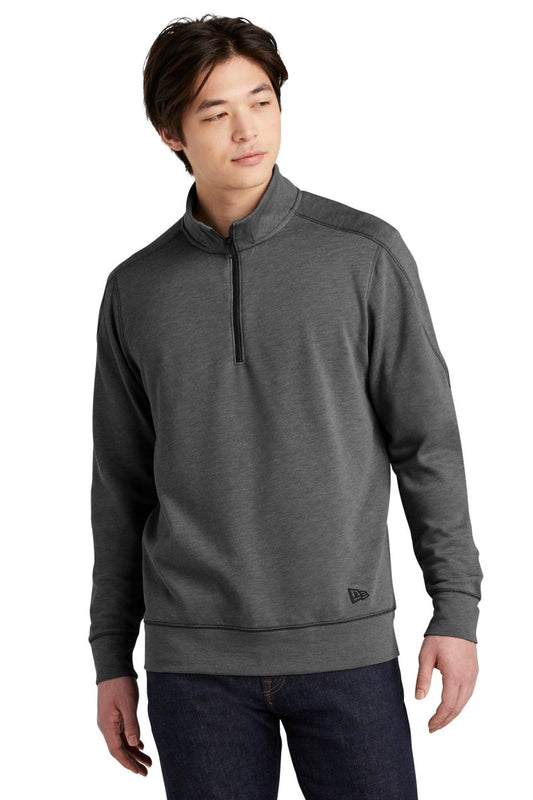 New Era Â® Tri-Blend Fleece 1/4-Zip Pullover. NEA512 - uslegacypromotions