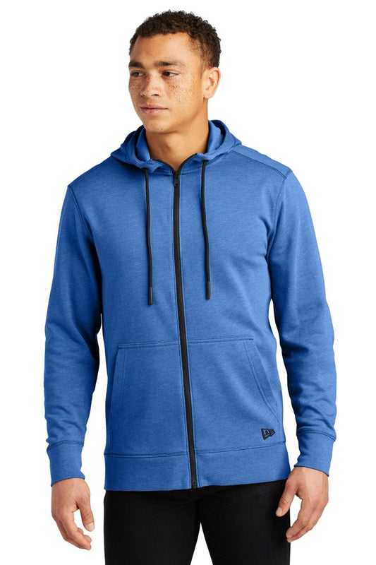 New Era Â® Tri-Blend Fleece Full-Zip HoodieNEA511 - uslegacypromotions