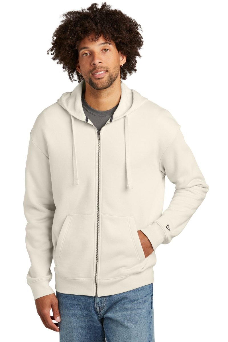 New EraÂ® Heritage Fleece Full-Zip Hoodie NEA526 - uslegacypromotions