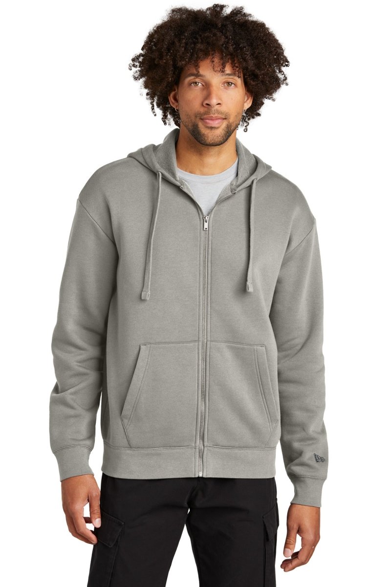 New EraÂ® Heritage Fleece Full-Zip Hoodie NEA526 - uslegacypromotions