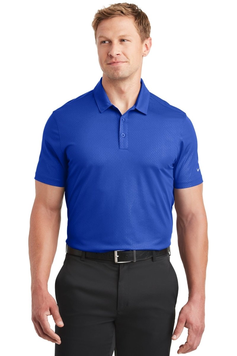 Nike Dri-FIT Embossed Tri-Blade Polo. 838964 - uslegacypromotions