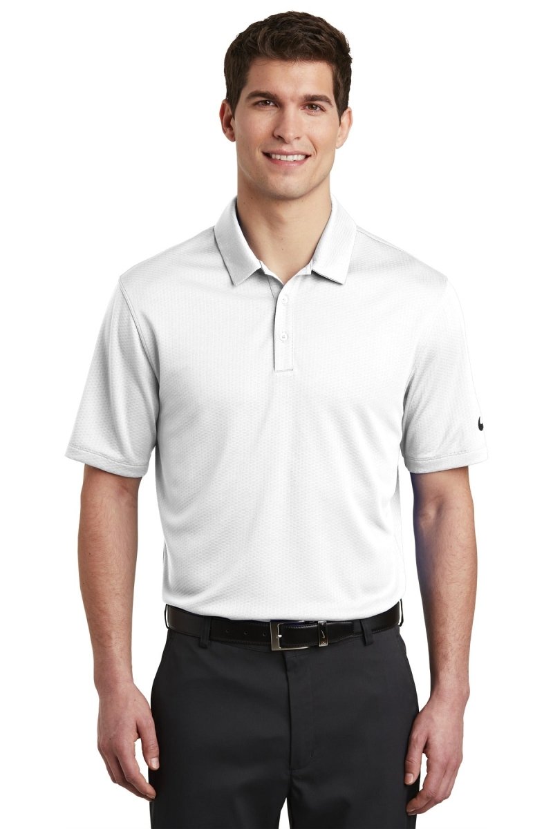 Nike Dri-FIT Hex Textured Polo. NKAH6266 - uslegacypromotions