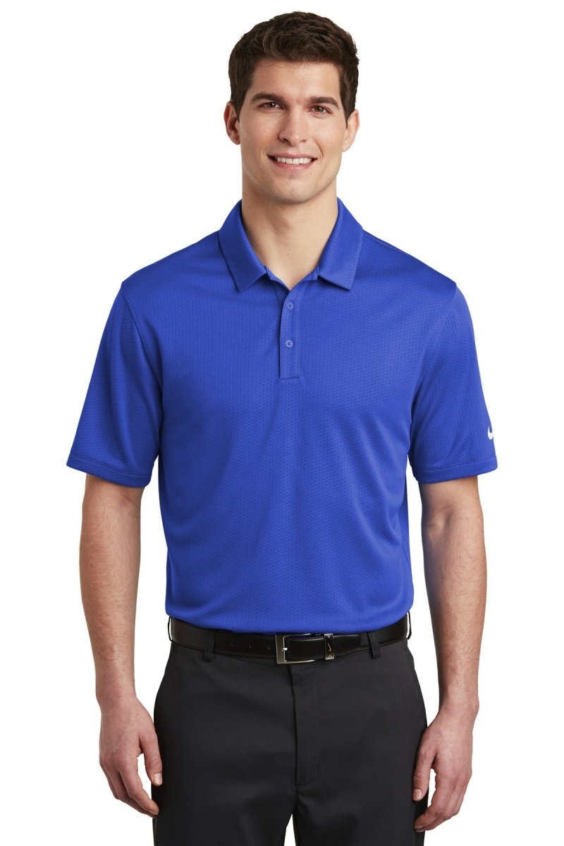 Nike Dri-FIT Hex Textured Polo. NKAH6266 - uslegacypromotions