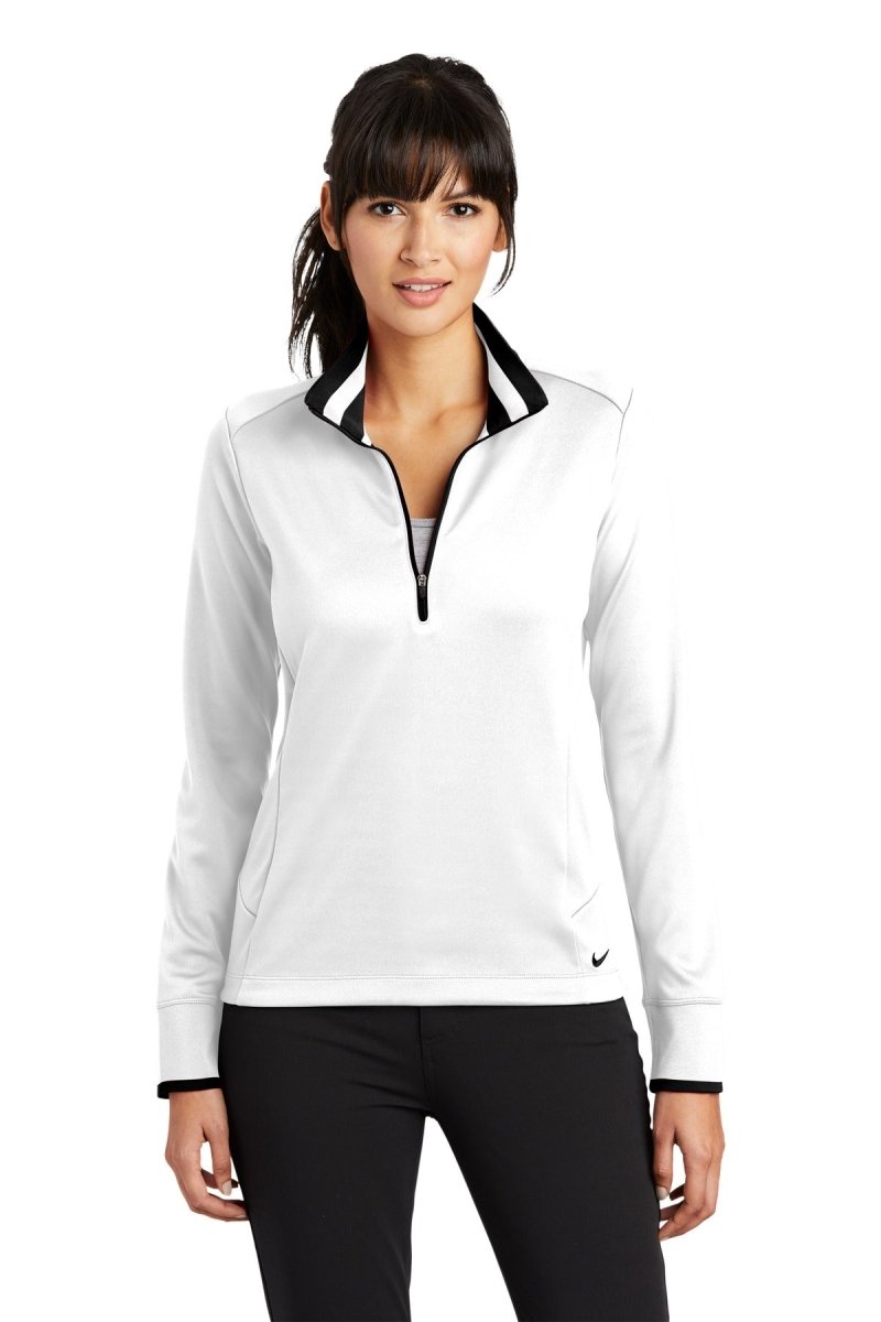 Nike Ladies Dri-FIT 1/2-Zip Cover-Up. 578674 - uslegacypromotions